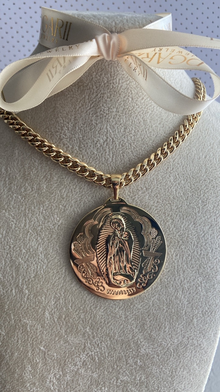 GUADALUPE MEDAL CHAIN