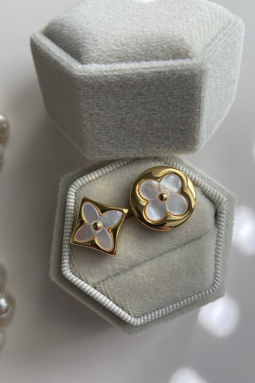 LV FLOWER EARRINGS