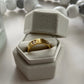 HEART COLLET RING