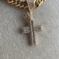 CROSS WITH CROWN CHAIN